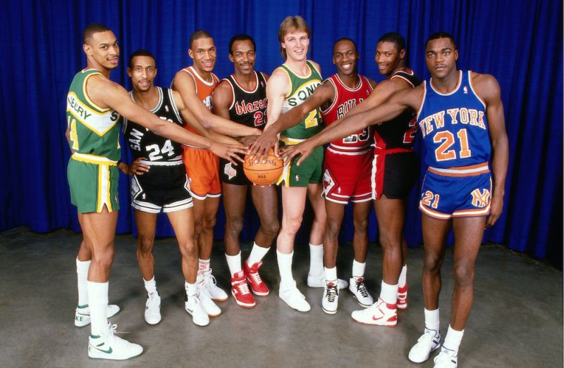 Participants au concours de Dunks du All-Star Game NBA 1987
