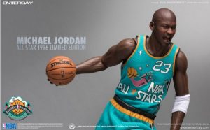 Figurine articulée de Michael Jordan de la marque ENTERBAY